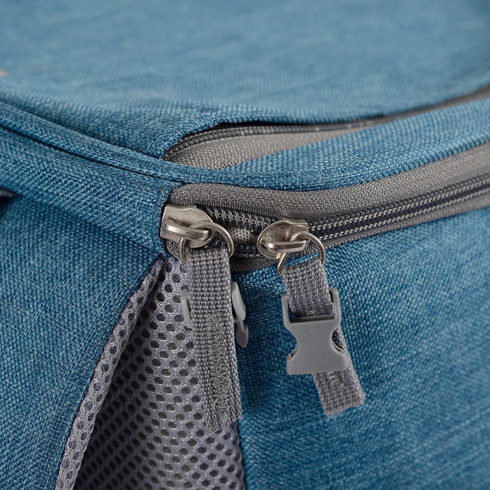 Oxford Pet Carrier Breathable Cat Travel BackpackPasak kecil