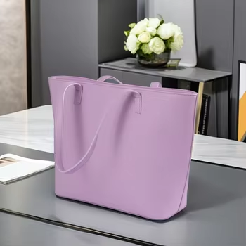 beg tote kapasiti besar PU kulit untuk beg tangan tahan lama wanita