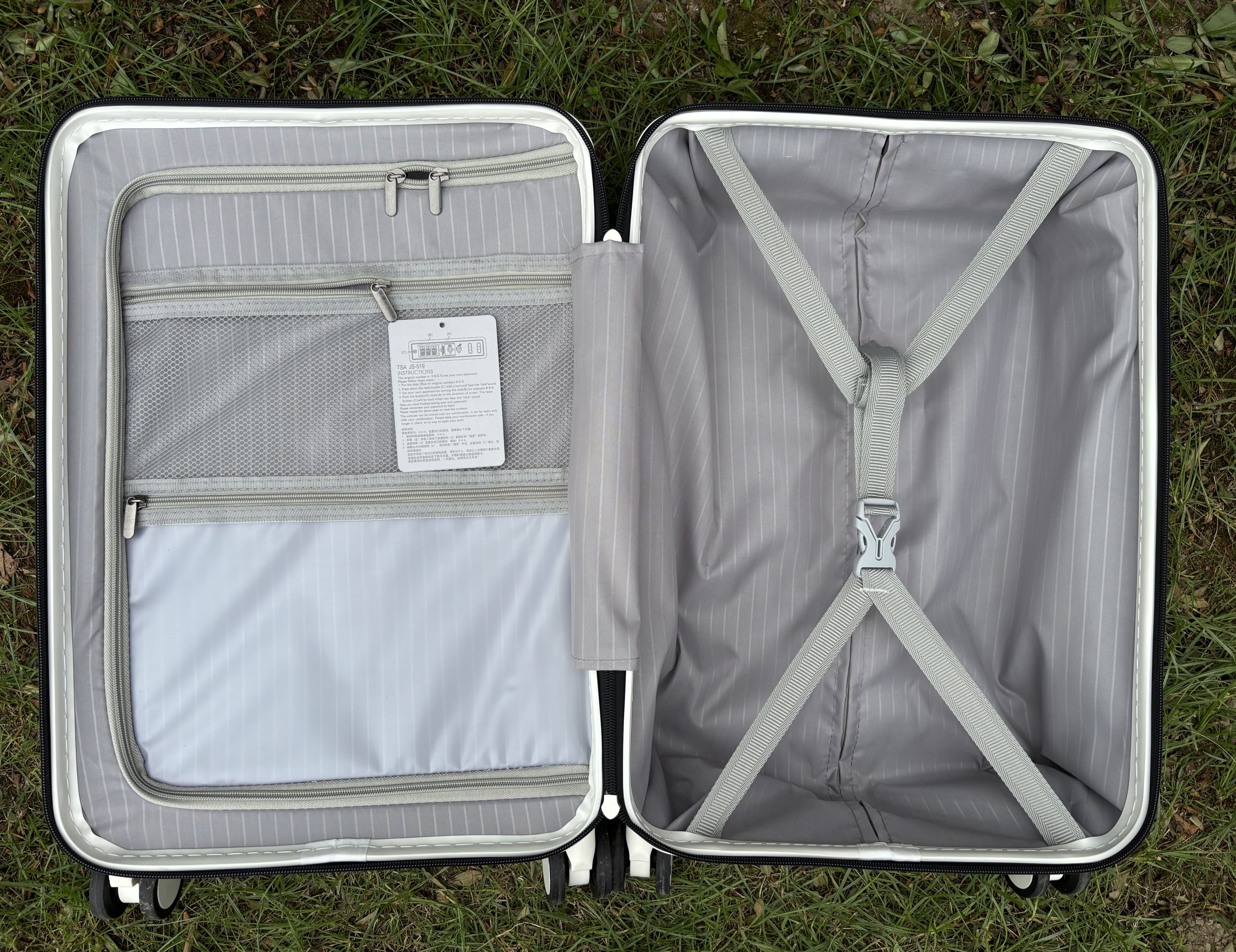 Set beg bagasi PP troli lebar yang popular 3 pcs 20